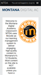 Mobile Screenshot of montanadigitalacademy.mrooms3.net